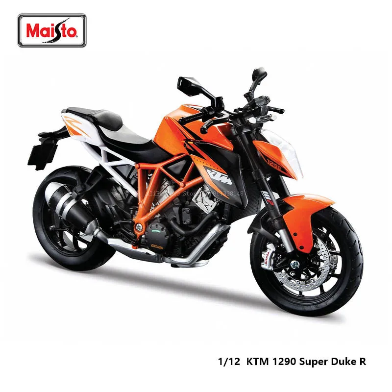 

Maisto 1:12 KTM 1290 Super Duke R Motorcycle Authentic Licensed Fine Die Casting Motorcycle Model Collection Gift Toy