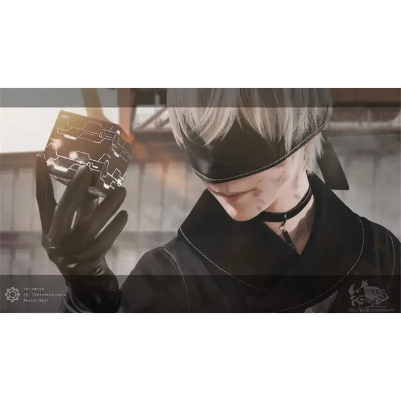 Фото ddy84 NieR Automata 9S 2B Реквизит для косплея Белый Свет Черный Box YoRHa No.9 S No.2 Type B Magic Cube 2025 Новый №2
