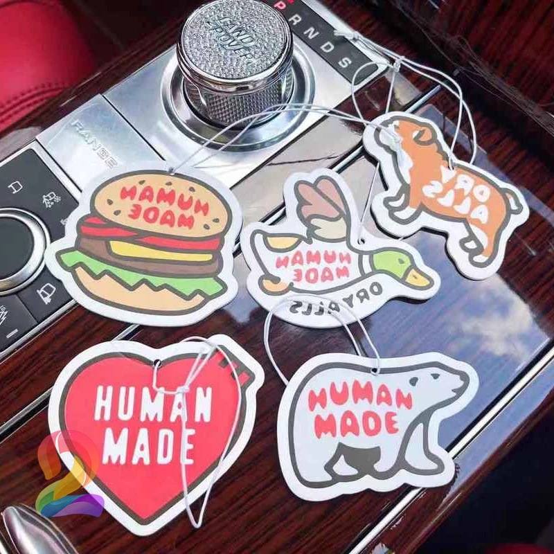 

Human Made T Shrits High Quality Polar Bear Flying Duck Print Fragrance Car Aromatherapy Paper