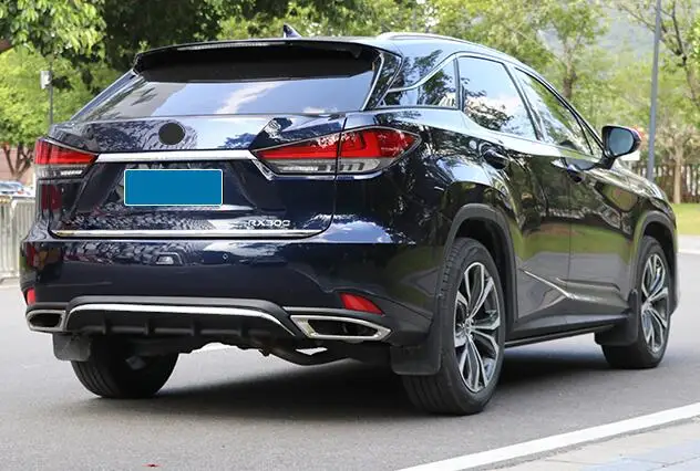 ABS Автомобильный задний бампер багажник губа диффузор Защитная скользящая