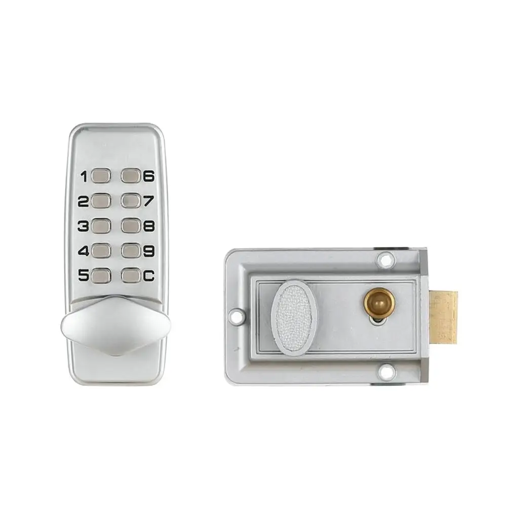 

Waterproof Mechanical Digital Door Lock Push Button Keypad Keyless Code Combination Lock Intelligent Electronic Lock