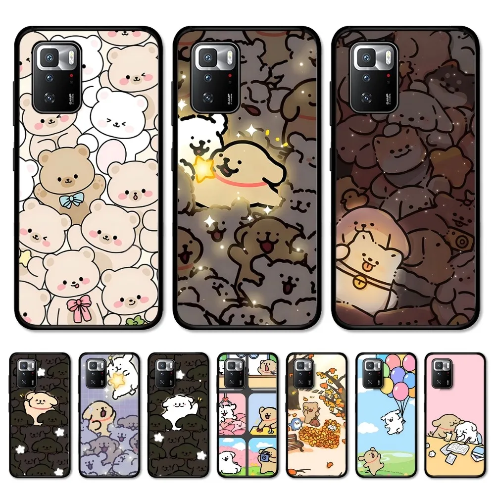 

Scribble puppy dog Phone Case For Redmi Note 4 X 5 A 6 7 8 Pro T 9 Pro 9S 10 Pro 11 Pro 11S 11Epro PocoM3pro