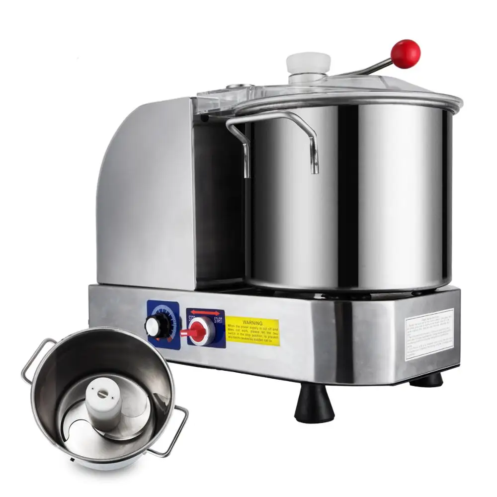 

kitchen Stainless Steel Food Cutter Mixer Machine 9L Double Metal Blades