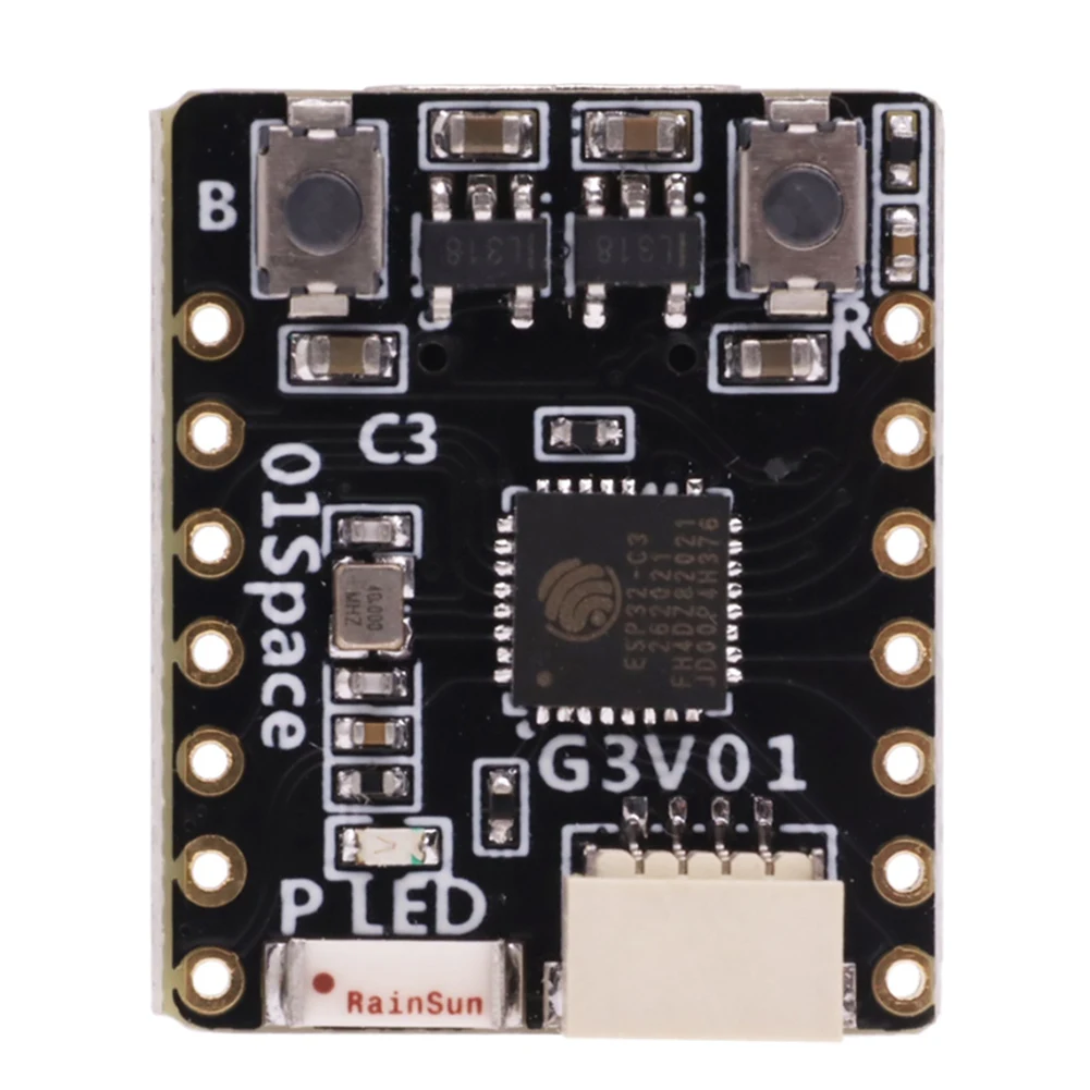Плата разработки ESP32 C3 C3FH4 RGB RISC-V WiFi Bluetooth IoT совместимая с Python
