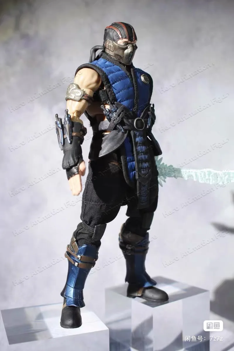НОВАЯ Оригинальная фигурка JM Toys Mortal Kombat Sub-Zero, классическое переиздание, коллекционная модель, подарок для коллекционеров (art.: 3920daaa6e2e4) - 3920daaa6e2e4