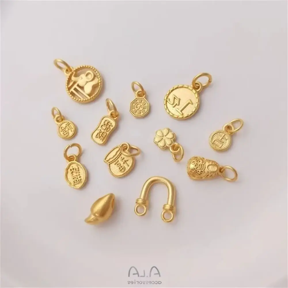 Вьетнам Ша Цзинь Чжао Cai Нафу маленькая подвесная бирка Lucky Bag кулон DIY браслет