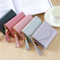 new arrival wallet short women wallets purse patchwork fashion panelled wallets trendy coin purse card holder leather