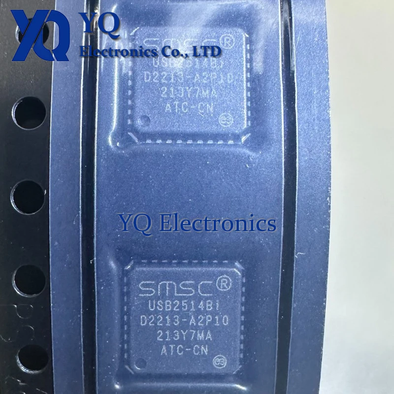 Фото 10 шт./лот, новый оригинальный USB2514BI-AEZG-TR USB2514BI TQFN-36, 4-портовый чип контроллера концентратора USB 2.0 №1