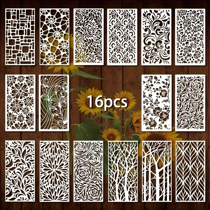 

Геометрические трафареты для росписи
