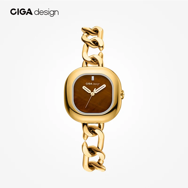 Фото CIGA Design Роскошные часы с опаловым циферблатом Женские часы из нержавеющей стали Япония Кварцевые элегантные женские наручные часы Женские модные часы №2