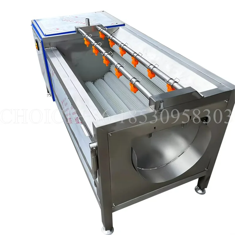 Роликовая щетка большой емкости имбирь кокос мясо пищевая промышленная