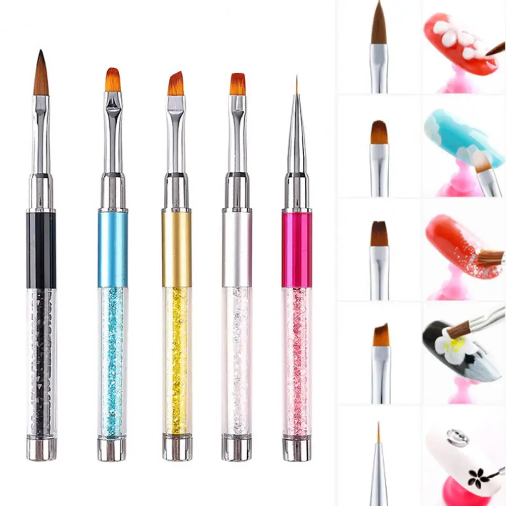 1/5 шт. ручка для дизайна ногтей Премиум разные стили Дизайн ногтей ...