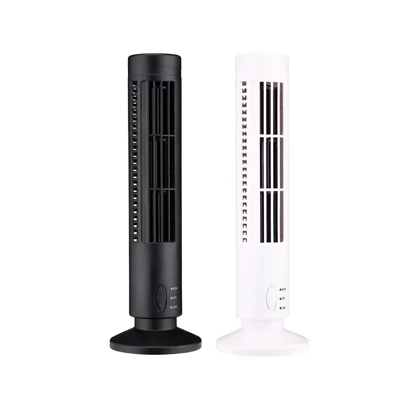 

Leaf-free, vertical fan, an easy-to-cool home necessity