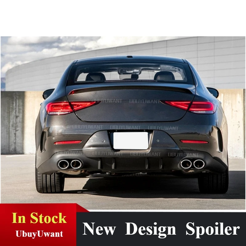 

Высококачественный задний спойлер из АБС-пластика для Mercedes CLS W257 для Benz CLS300 CLS350 CLS63 2019-2021