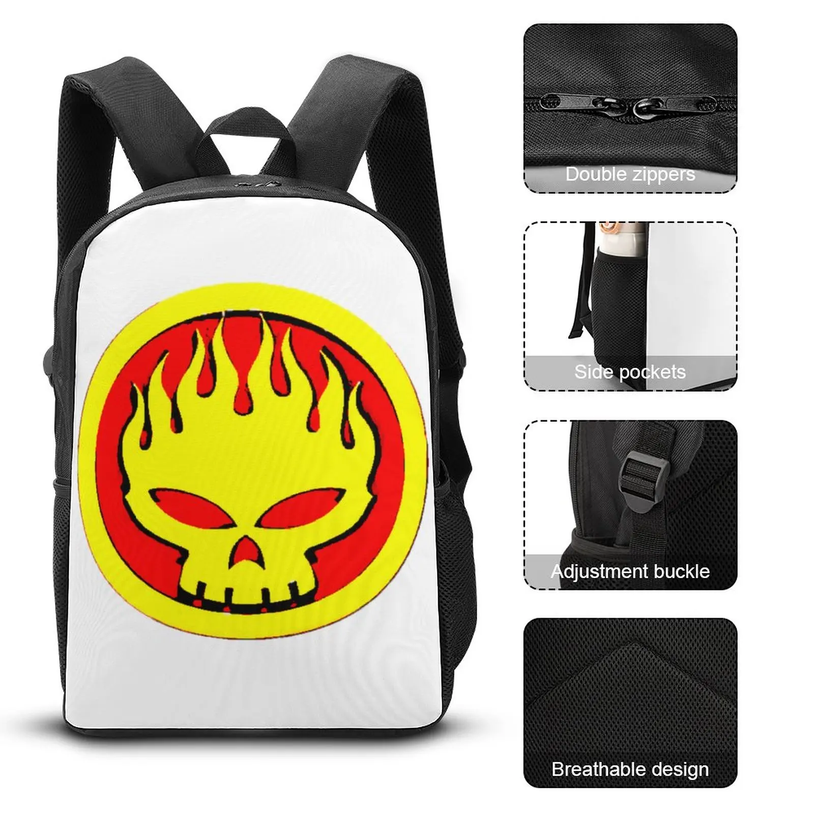 Набор 3 в 1 17 дюймов рюкзак сумка для ланча ручек Необычные классические удобные