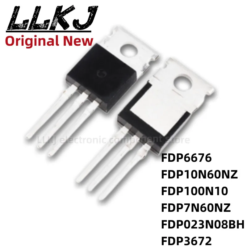 

1pcs FDP6676 FDP10N60NZ FDP100N10 FDP7N60NZ FDP023N08BH FDP3672 TO-220 MOS FET
