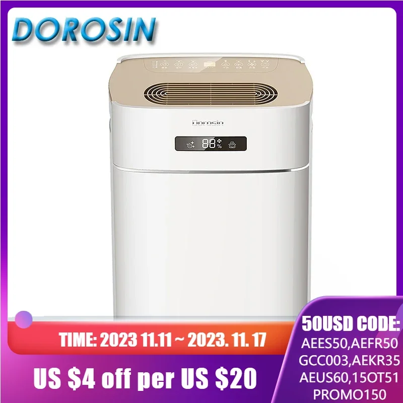 

Электрический Осушитель воздуха DOROSIN 20 л/день, высокоэффективный бытовой осушитель воздуха, подвальная Автоматическая сушильная машина