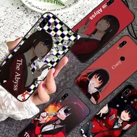 crazy excitement manga kakegurui phone case for xiaomi redmi note 7 8 9 11 i t s 10 a poco f3 x3 pro lite funda shell coque
