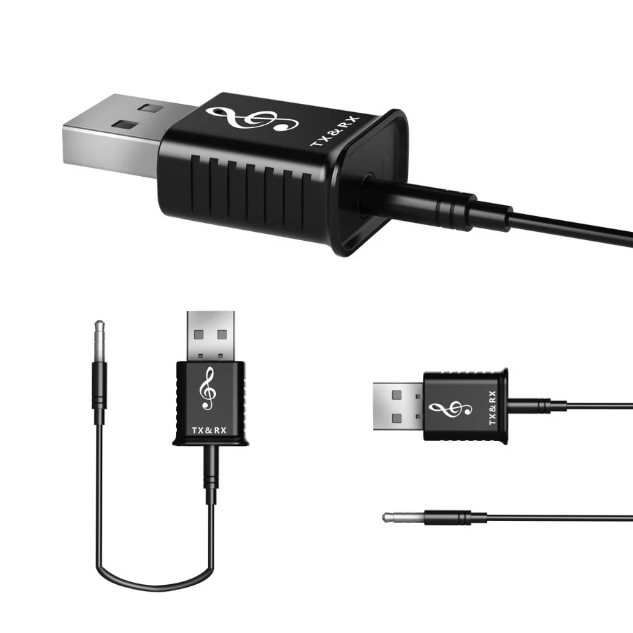 PzzPss 2 в 1 Bluetooth 5 0 передатчик приемник Мини 3 мм AUX стерео беспроводной адаптер для