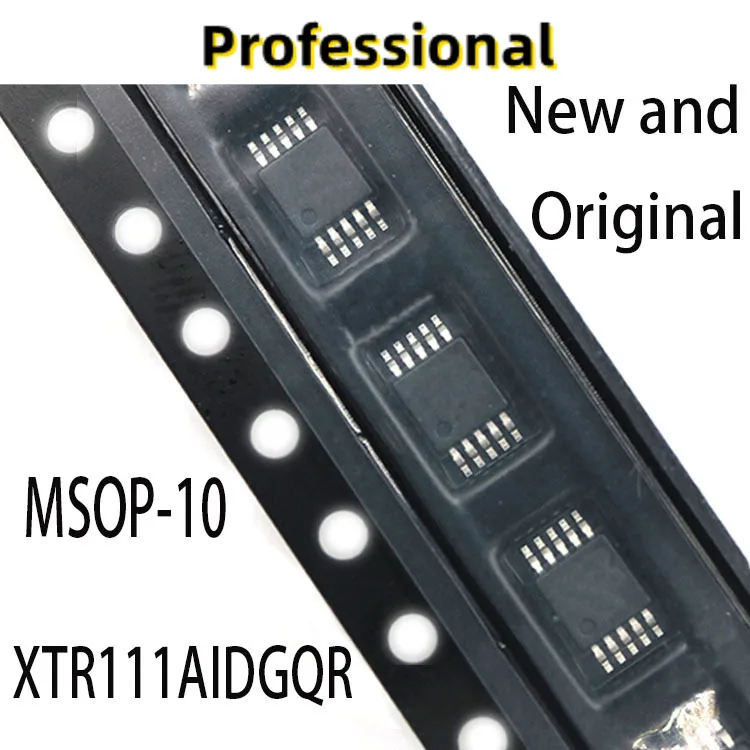 

10PCS New and Original XTR111A CCM MSOP-10 XTR111AIDGQR