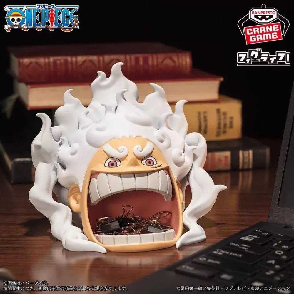 Фото Коллекционная фигурка Bandai ONE PIECE FigLife Ника, Луффи, 5-я скорость, том 3, в коробке для хранения №2