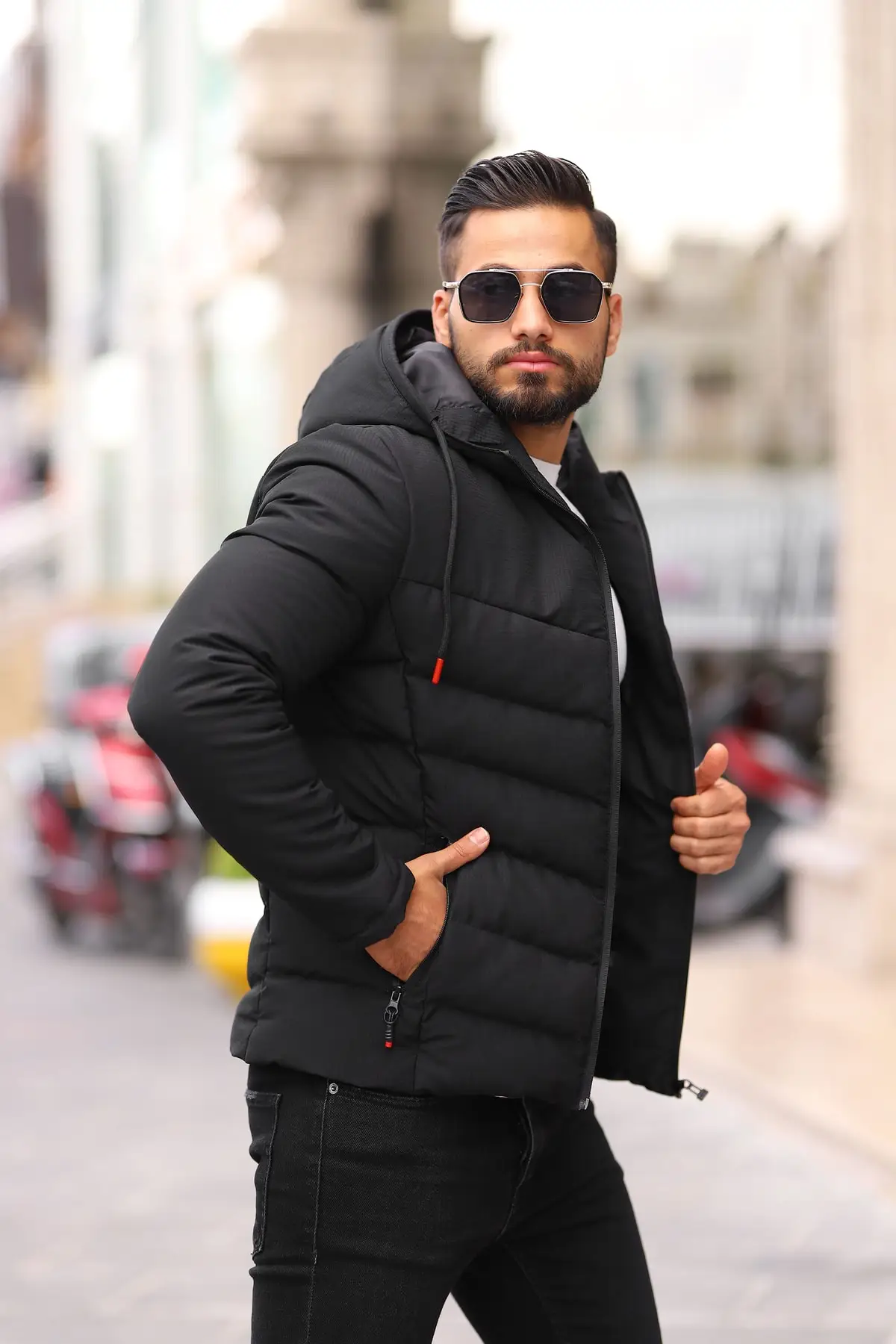 New Season Men's Hooded Coat