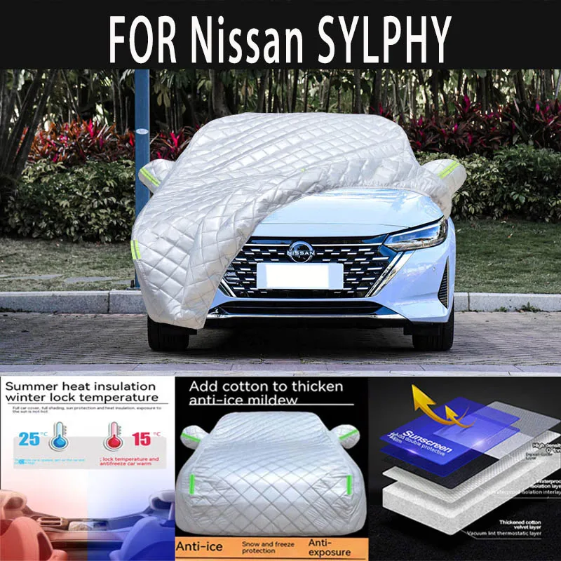 

For Nissan SYLPHY auto hail proof protective cover,snow cover,sunshade,waterproof anddustproof external car accessories