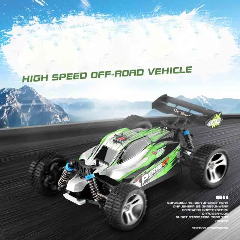 

Детский гоночный 1:18 wlигрушка, hполноприводный 2,4G, радиус 70 км, дистанционное управление