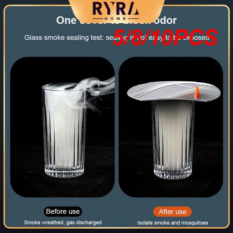 

5/8/10PCS Leakage-proof Water Stoppers Water Stoppe Bath Drain Cover Thicken Anti-insect Odor Sewer Cover Sink Accessories