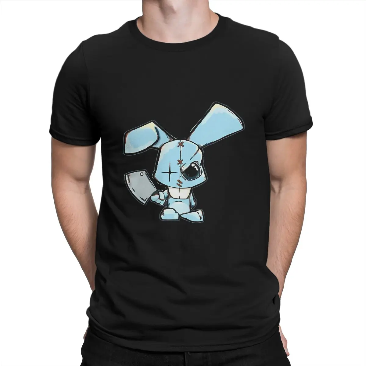 

Мужская футболка с коротким рукавом и круглым вырезом, 100% хлопок