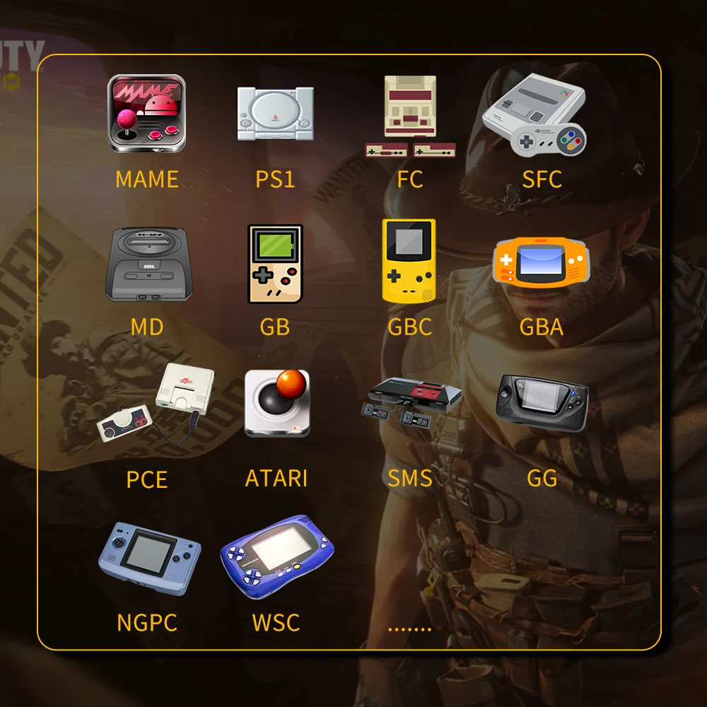 SF3000 4 5-дюймовый IPS-экран портативная игровая консоль в стиле ретро портативный
