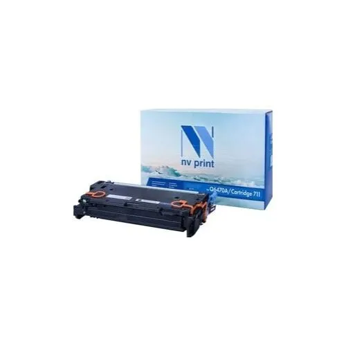Картридж для принтера HP Color LaserJet CP3505/3600/3800 NVP Q6470A 501A черный |