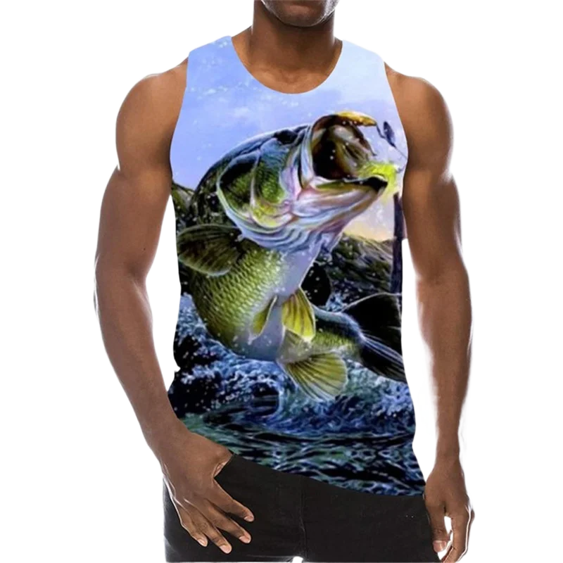 Рисунок 2 - Жилет мужской с объемным рисунком рыбы