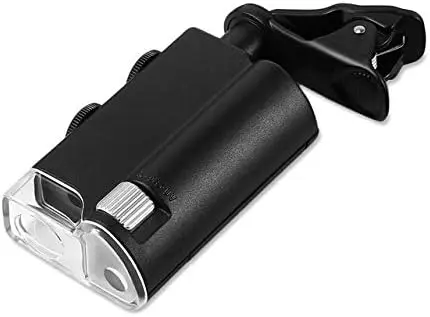 

Microscópio portátil 60x a 100x com suporte para celular GT319 - projetor para celular