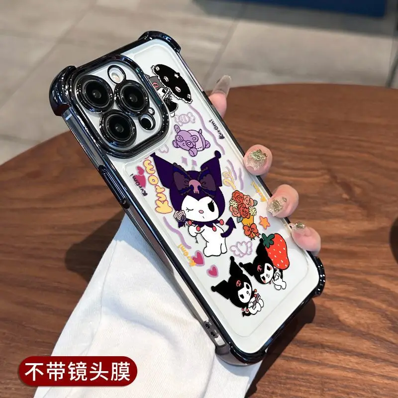 Милый мультяшный чехол Kuromi для Infinix Hot 40i 30 30i 10s 9 Play Smart 8 7 Note 40 Spark Go itel A70