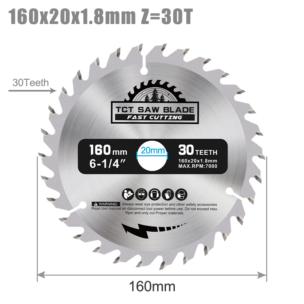 

Циркулярный диск xcan CMCP 160 мм 16/24/30/48/60/80T