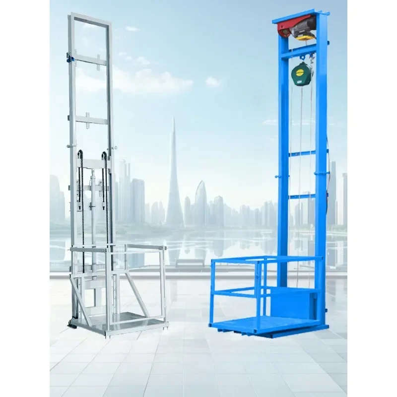 Бытовой гидравлический антиэкструзионный Электрический грузовой лифт