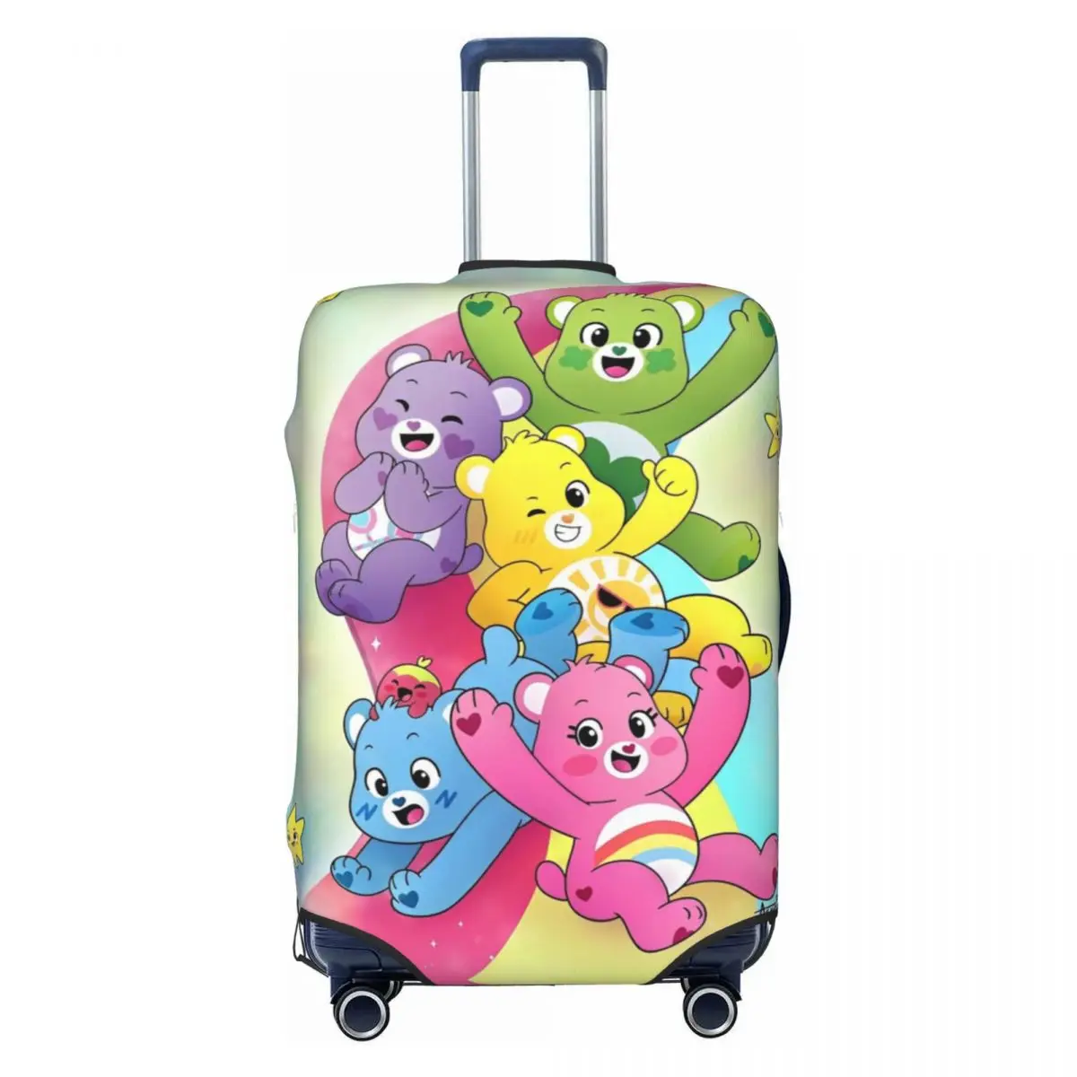 MINISO Care Bears мультяшный чехол для чемодана отпуск путешествия стрейч