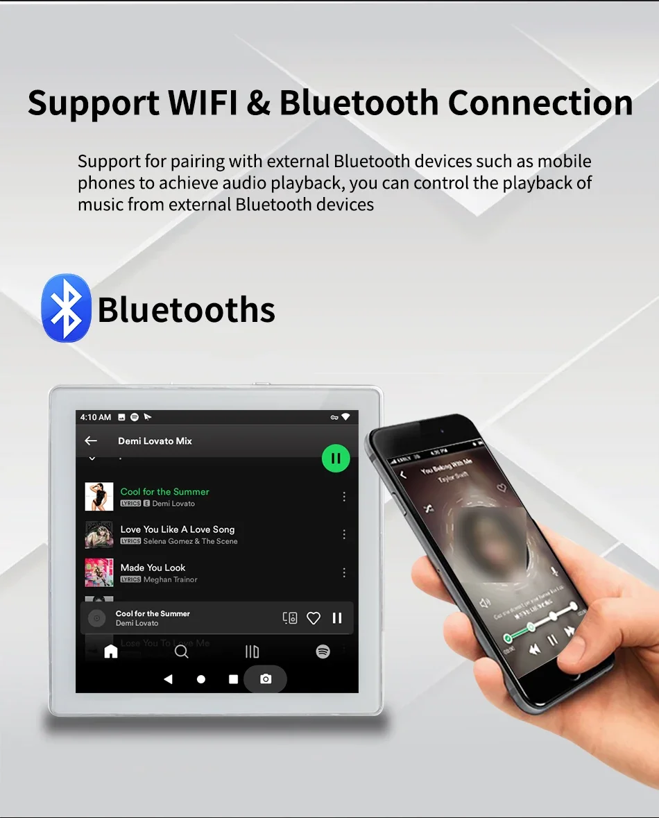 Умный Wi-Fi Bluetooth усилитель для домашнего кинотеатра Android 10