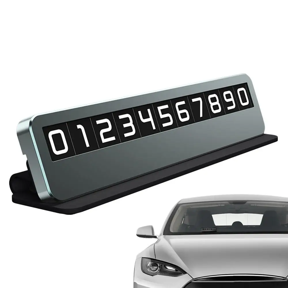 

Автомобильный номер телефона, временный номер телефона, портативная карта с номером телефона для парковки автомобиля, внедорожников, грузовиков, авто