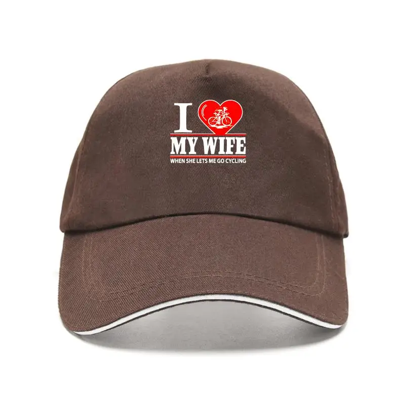 

New cap hatI Heart y Wife en Funny Cycing Baseball Cap Racing Bike Bicyce ove Bicyce TB