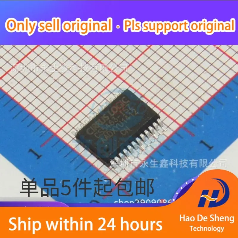 

10PCS/LOT CS5463-ISZ SSOP-24 CS5463-ISZR CS5463-IS CS5463 New Original In Stock