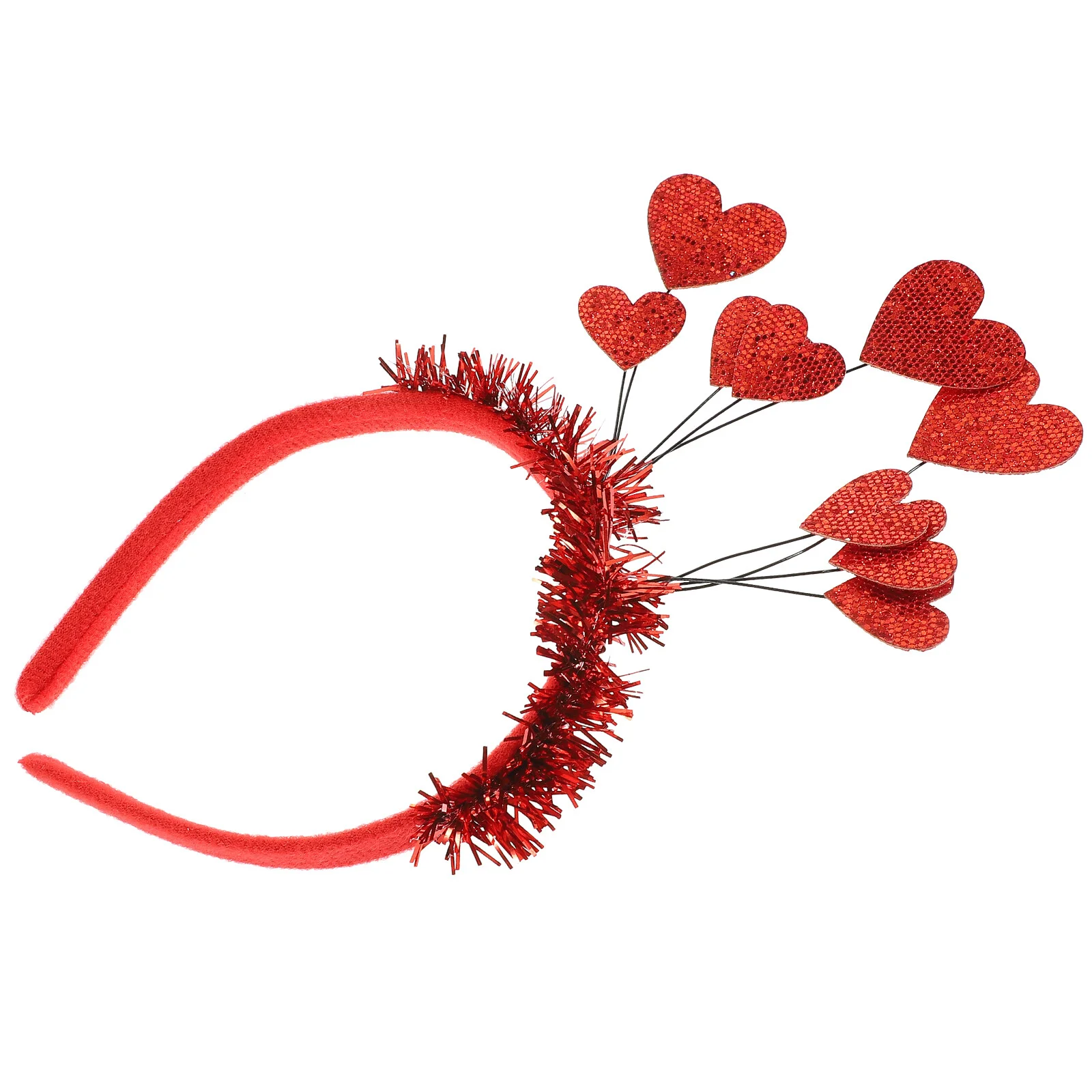 

1pc Decorative Hair Party Props Heart Decor Valentine's Day Headbands