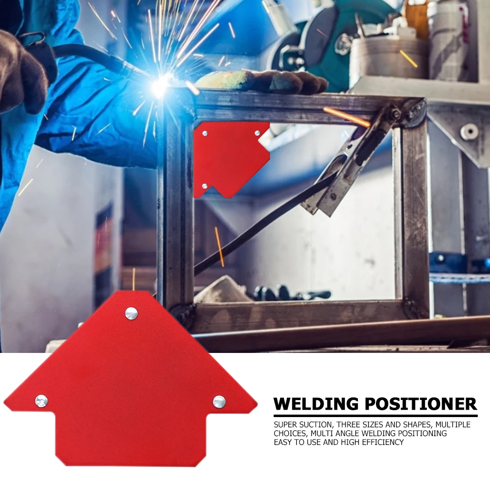 

Metal Welding Positioner Set Triangular Polygon Multi-angle Magnetic Fixed Angle Soldering Locator Welding Accessories