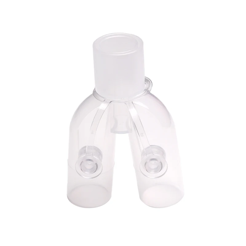 Соединитель трубки для анестезии. Дыхательная цепь Гофрированный прямой