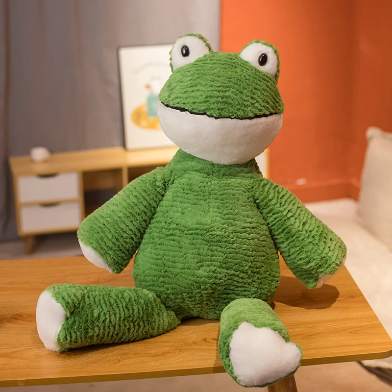 

1pc 36/58/82CM Kawaii Plush Frogs Toy Stuffed Animals Frog Soft Kids Toys Birthday Xmas Holiday Gift for Girls Boys Kids