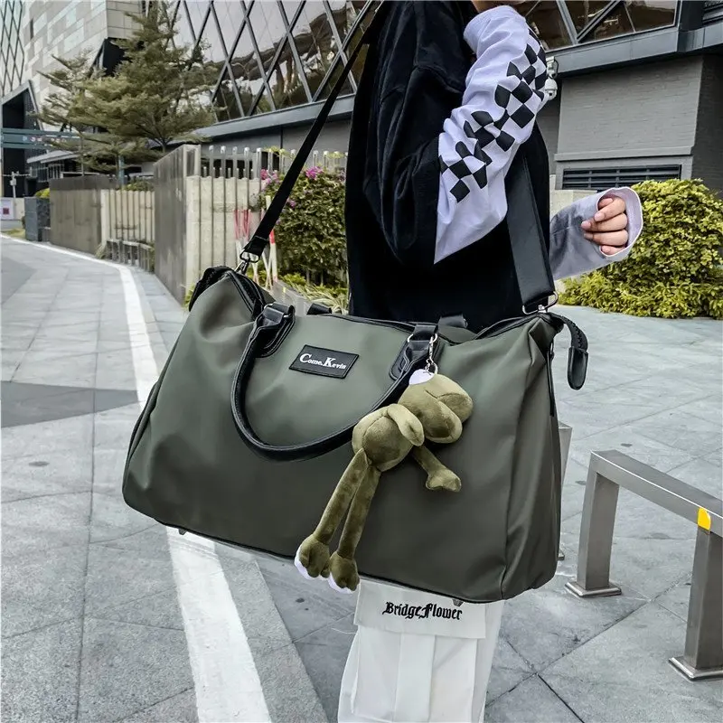 

YILIAN Fashion pendant Travel Bag 2022 New men's and women's all-purpose large volume tote trendy fitness outdoor backpack