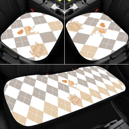 

Автомобильная подушка, чехол на сиденье, 3 комплекта, США, автомобильная накладка, передний, задний, внутренний Автомобильный интерьер, коврик, украшения, грузовик, внедорожник, мультяшный коврик для девочки