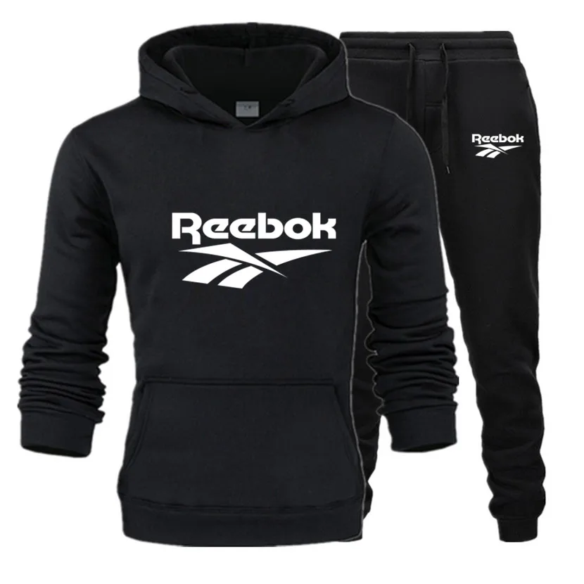

2022 Autumn And Winter Tracksuit Men 2 Pieces Set Sweatshirt + Sweatpants Sportswear Hoodies Casual Mens Clothing Hoodies Suit