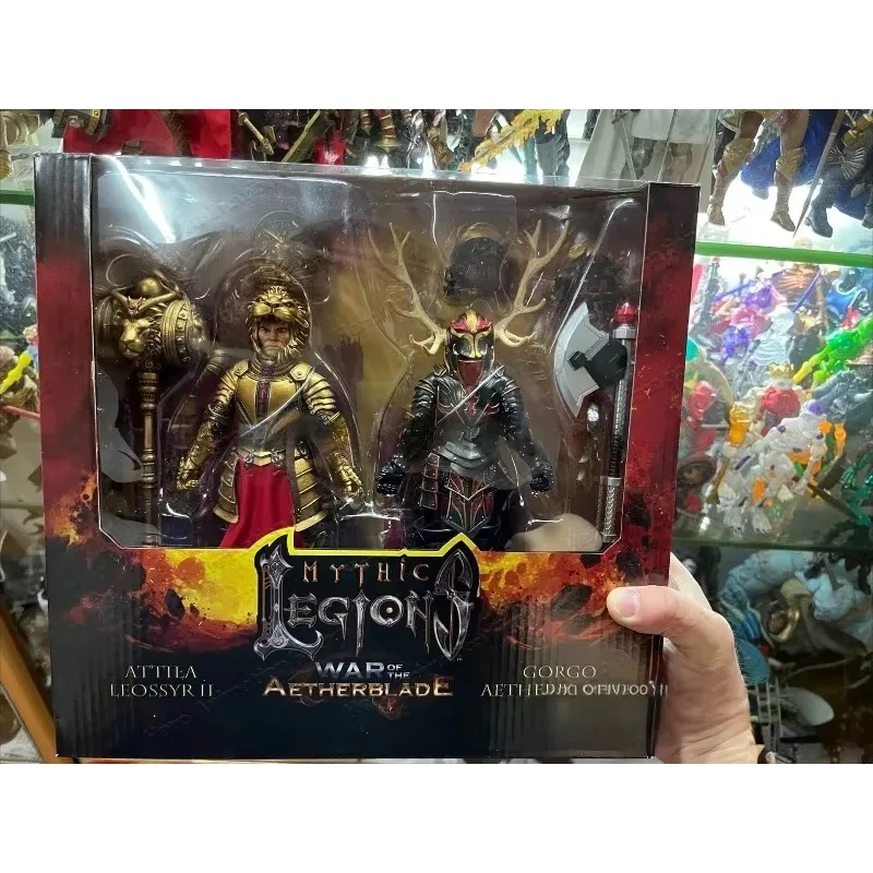 В наличии: Оригинальные фигурки Four Horsemen Studios Mythic Legions Gorgo Aetherblade 2, Attila Leossyr 2, масштаб 112, модель-фигурка. (art.: 3920dc30f8247) - 3920dc30f8247